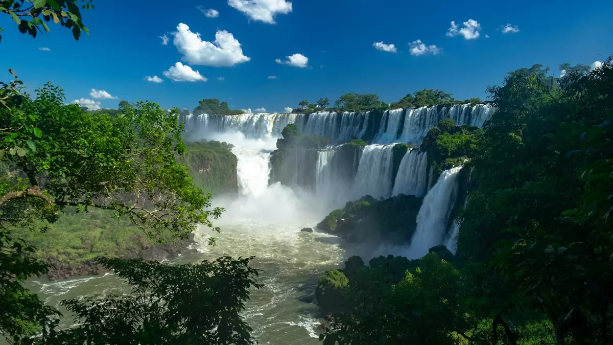 Argentine side of Iguazú Falls