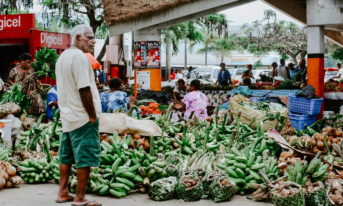 Market in Port Vila