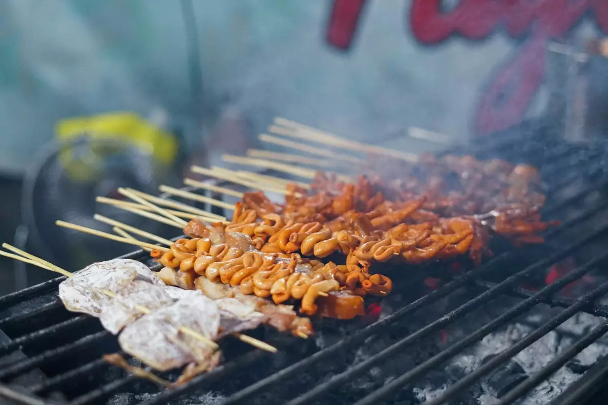 food and bbq in Manila