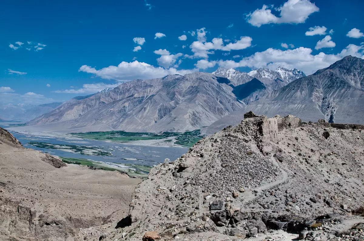 Ruins of silk-road fortress, Wakhan