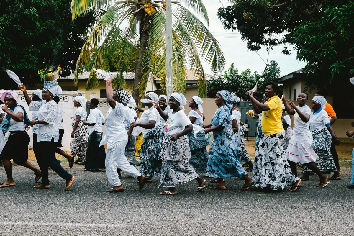 Ghanaian Procession