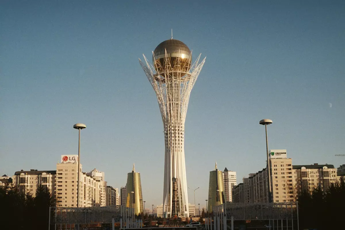 Baiterek tower, Nur-Sultan