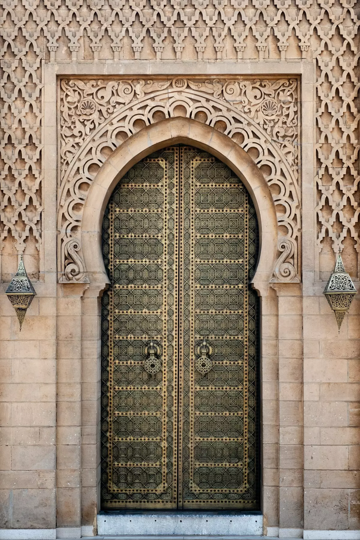 Door in Hassan Tower